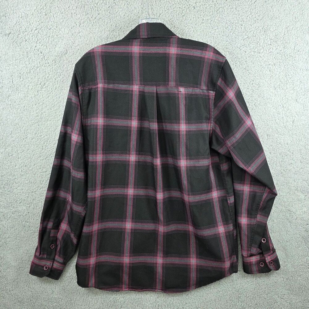 Dixxon Snap-On Tools Flannel Breast Cancer Awareness Men's Shirt Size M - Picture 8 of 12